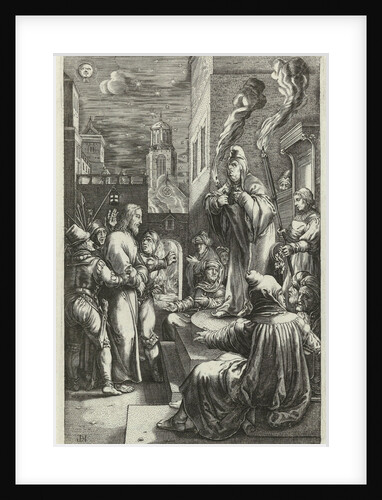 Christ before Caiaphas by Anonymous