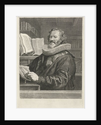 Portrait of Gerardus Joannes Vossius by Joachim von Sandrart