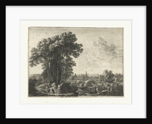 Landscape with Travellers, Gilles Neyts by Ioan Huysens