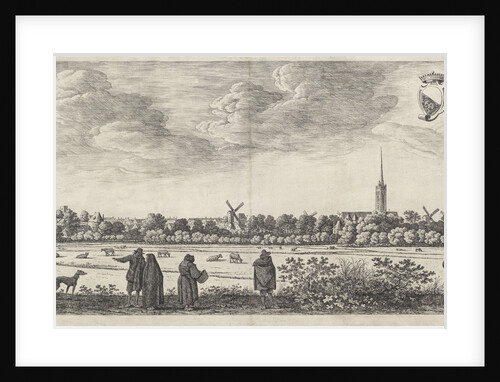 View Utrecht (plate III) by Herman Saftleven