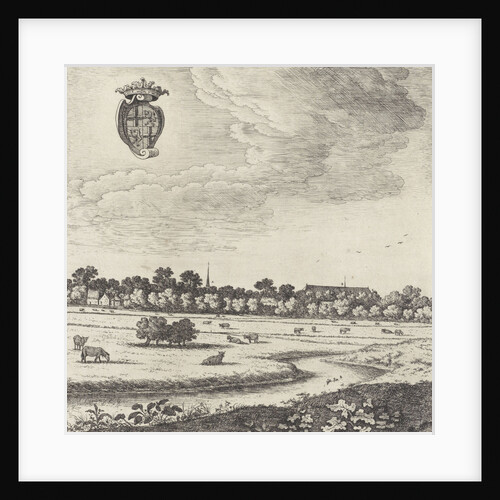 View Utrecht (plate I) by Herman Saftleven