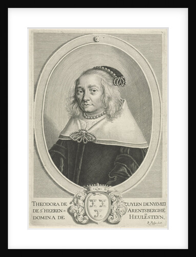 Portrait of Theodora van Zuylen van Nijevelt by Reinier van Persijn