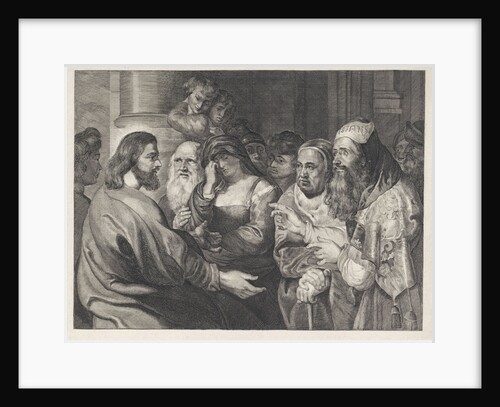 Christ and the adulteress by Peter Paul Rubens