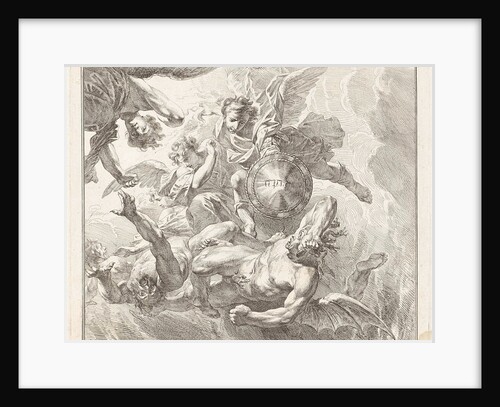 Michael and the fall of the rebel angels by Jacob de Wit