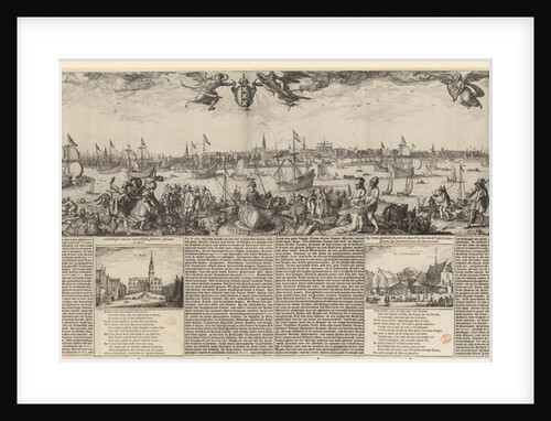 Profile of Amsterdam by Claes Jansz. Visscher II