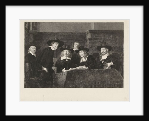 The Sampling Officials by Rembrandt Harmensz. van Rijn