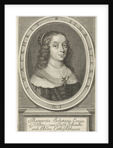 Portrait of Margarita Schotanus, at age 17 by Peter Philippe