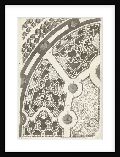 Parterre Hampton Court, Daniël Marot (I) by Anonymous