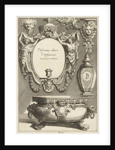 Title Journal: Nouveaux Liure d'Orfeureire by Anonymous