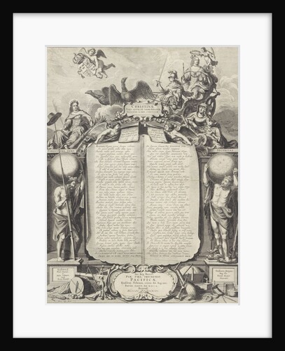 Allegory in honor of Christina of Sweden by Pieter Nolpe