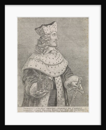 Portrait of Charles Louis, Elector Palatine by Wallerant Vaillant