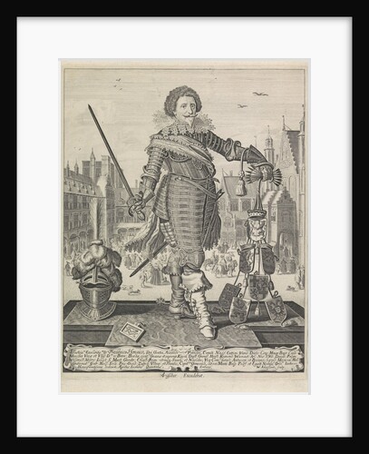 Portrait of Frederik Hendrik, Prince of Orange by Gillis Jacobsz. Quintijn