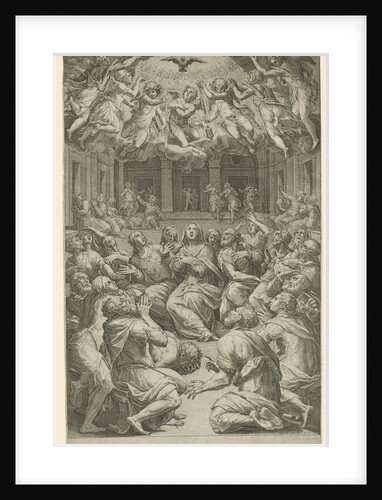 Outpouring of the Holy Spirit by Giovanni Orlandi