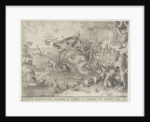 Temptation of H Anthony by Hieronymus Cock