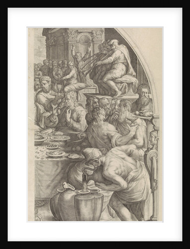 Wedding at Cana, leaf right by Simon Sovius