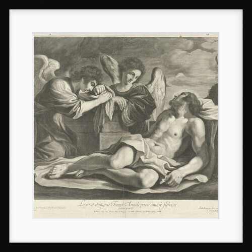 Lamentation of Christ by angels by Anonymous