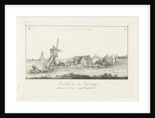 View of an island, Charles Joseph Emmanuel de Ligne by Anonymous