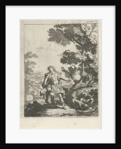 Shrieking Lord commits suicide by Arnold Houbraken