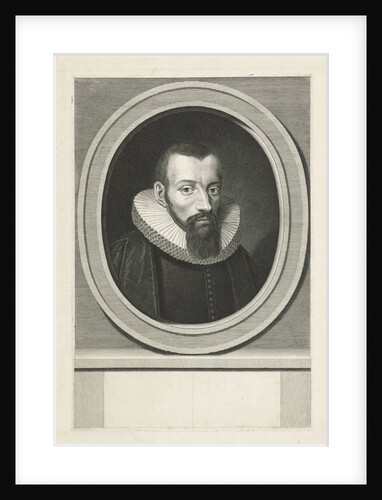 Portrait of Bartholomäus Keckermann by Michiel Jansz van Mierevelt