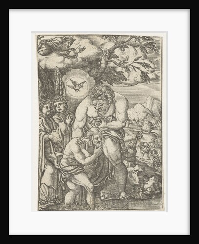 Baptism of Christ in the Jordan by Monogrammist AC