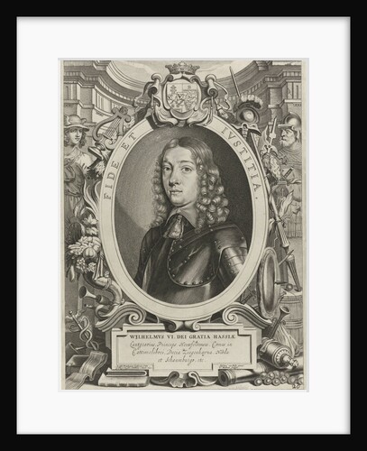 Portrait of William VI, Landgrave of Hesse-Kassel by Theodor Matham