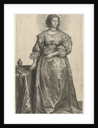 Mary Magdalene as richly dressed woman for conversion by Pieter de Bailliu I