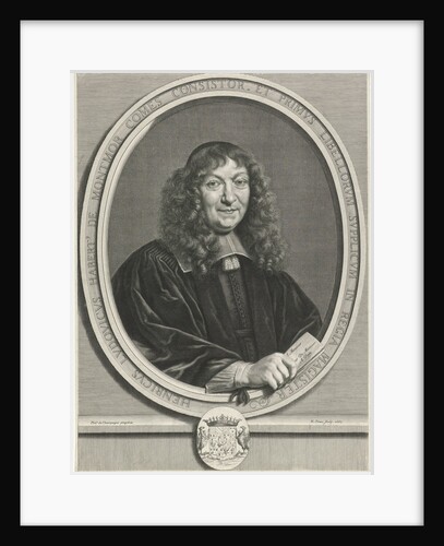 Portrait of Henri Louis Habert de Montmor by Nicolas Pitau I