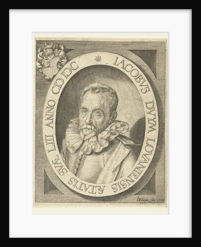 Portrait of Jacob Duym at the age of 53 by Bonaventura Vulcanius