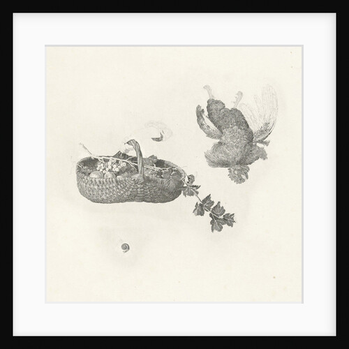 Woman with basket of fruit in your hand at the window by Gerard Dou