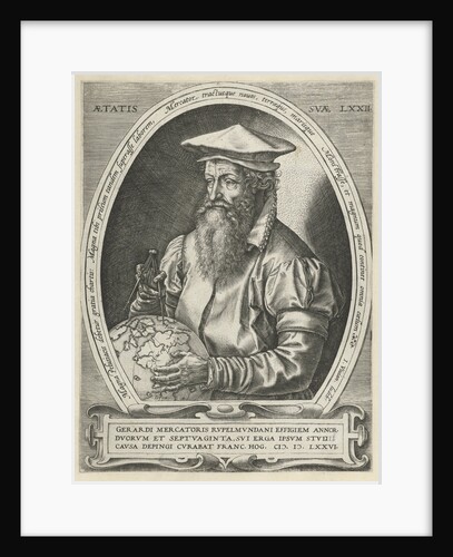 Portrait of Gerardus Mercator by Johannes Vivianus