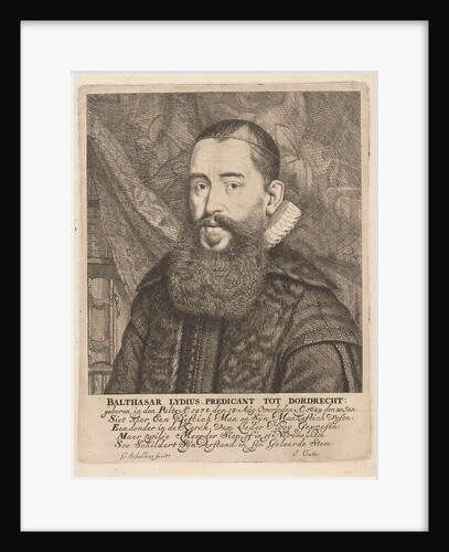 Portrait of Balthasar Lydius, Godfried Schalcken by Jacob Cats