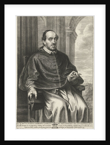 Portrait of Marius Ambrosius Capello by Philip Fruytiers