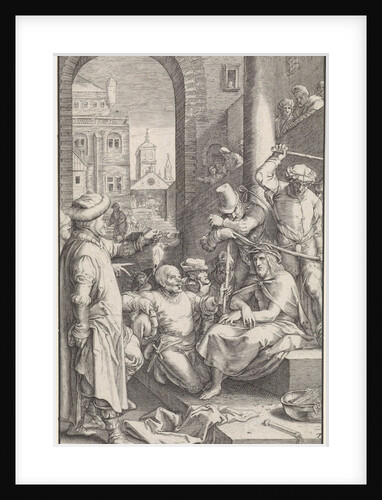 Crowning with Thorns by Hendrick Goltzius