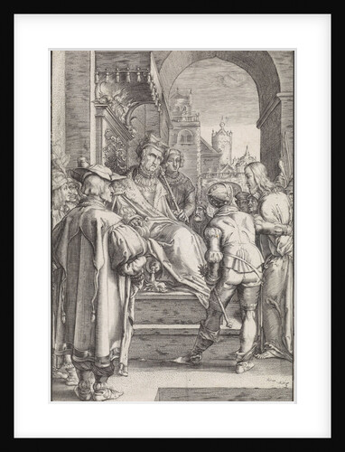 Christ before Pilate by Hendrick Goltzius