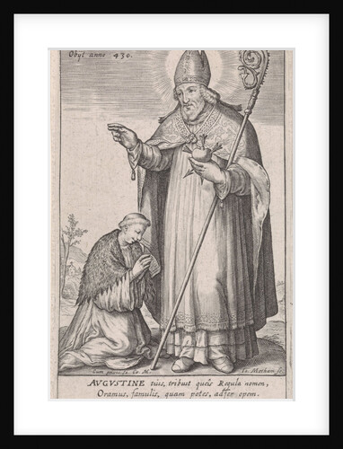 H Augustine by Rudolf II van Habsburg