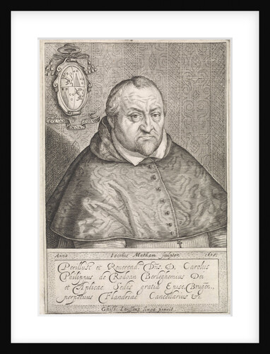 Portrait of Charles Philips Rodoan by Jacob Matham