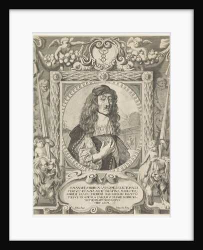 Portrait of Emanuel Froben by I. Wyngaerden