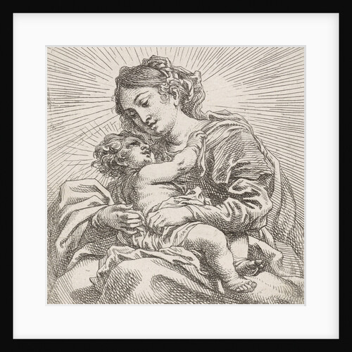 Madonna with child by unknown