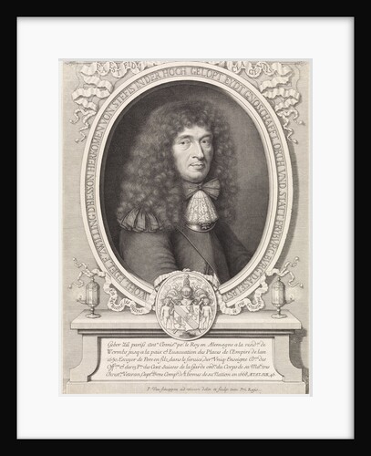 Portrait of Francois Zwilling de Besson at the age of 46 by Anonymous