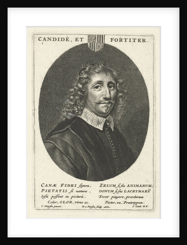 Portrait of Willem de Swaen, priest in Gouda by Reinier van Persijn