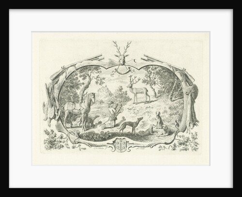 H Hubertus by Cornelis van Noorde