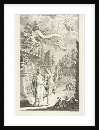 Zephyrus and Flora by Cornelis van Noorde