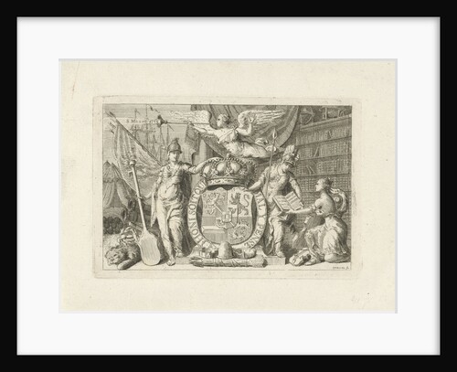 Allegory of the majority of William V by Cornelis van Noorde