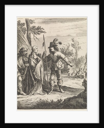 Konstance in conversation with Don John by Pieter Nolpe