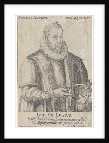 Portrait of Justus Lipsius by Johann Bussemacher