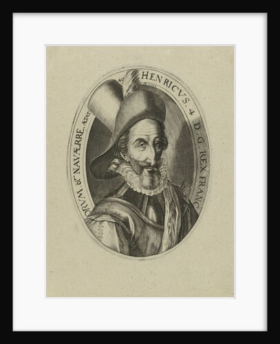 Portrait of Henry IV of France by Hendrick Goltzius