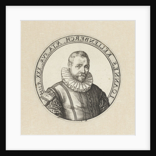 Portrait of John Kellenberch at the age of 30 by Hendrick Goltzius