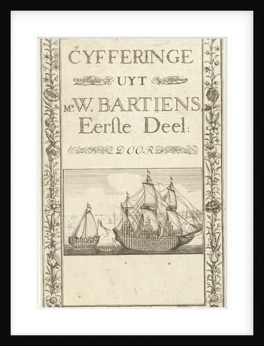 Title page of a math book by Jacques Bureau