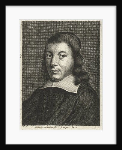 Self Portrait with cap by Hendrik Bary