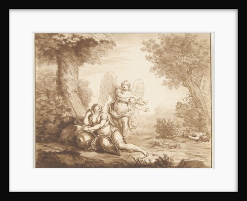 Hagar in the desert by Jurriaan Cootwijck